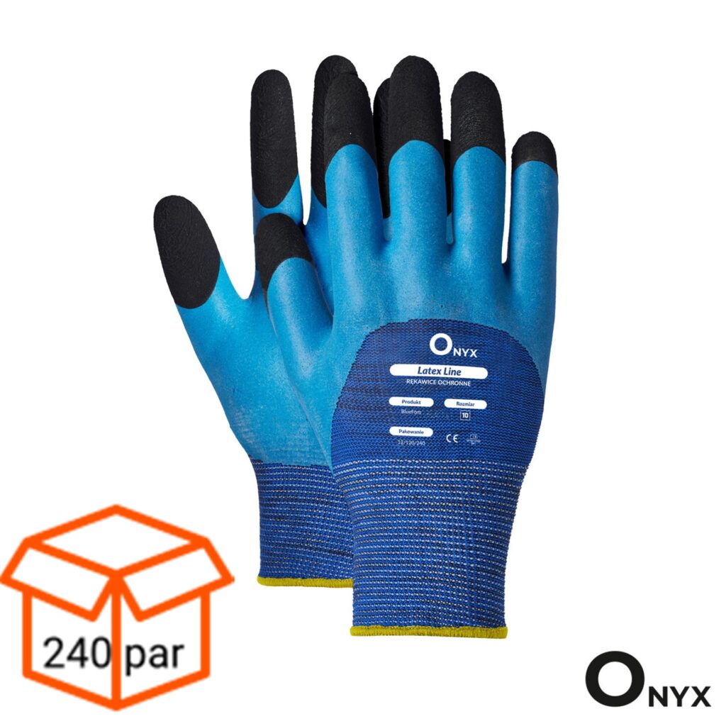 BLUEFOM POWLEKANE LATEKSEM 240 PAR -1 KARTON