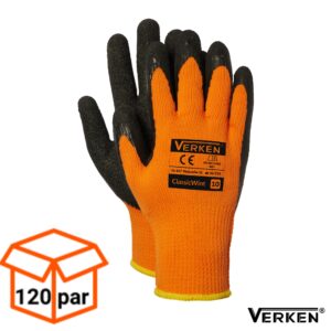 Rękawice ocieplane Classic Wint  120 Par -1 KARTON 2,30 zł para