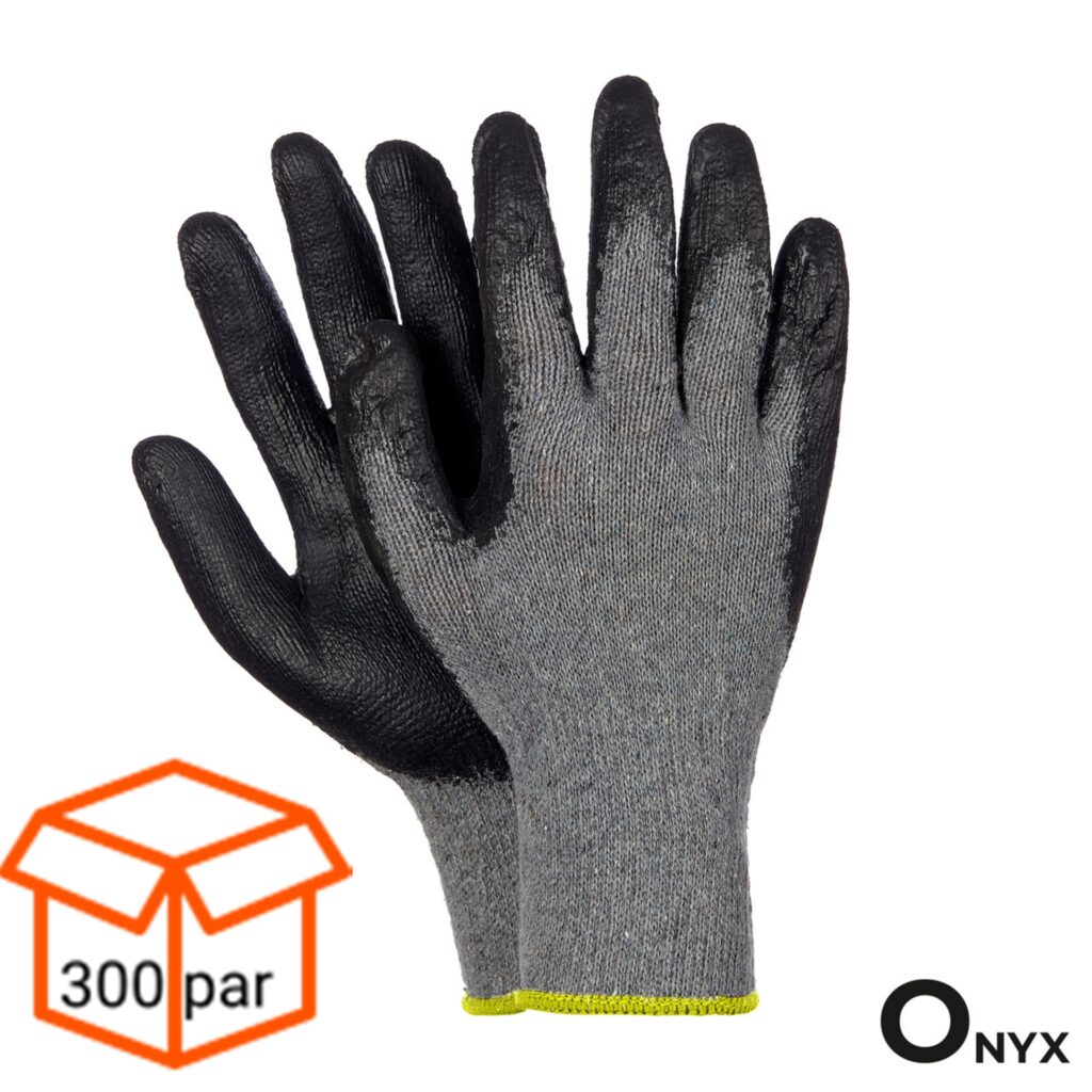 ECODRAGO ONYX POWLEKANE LATEKSEM 300 PAR -1 KARTON