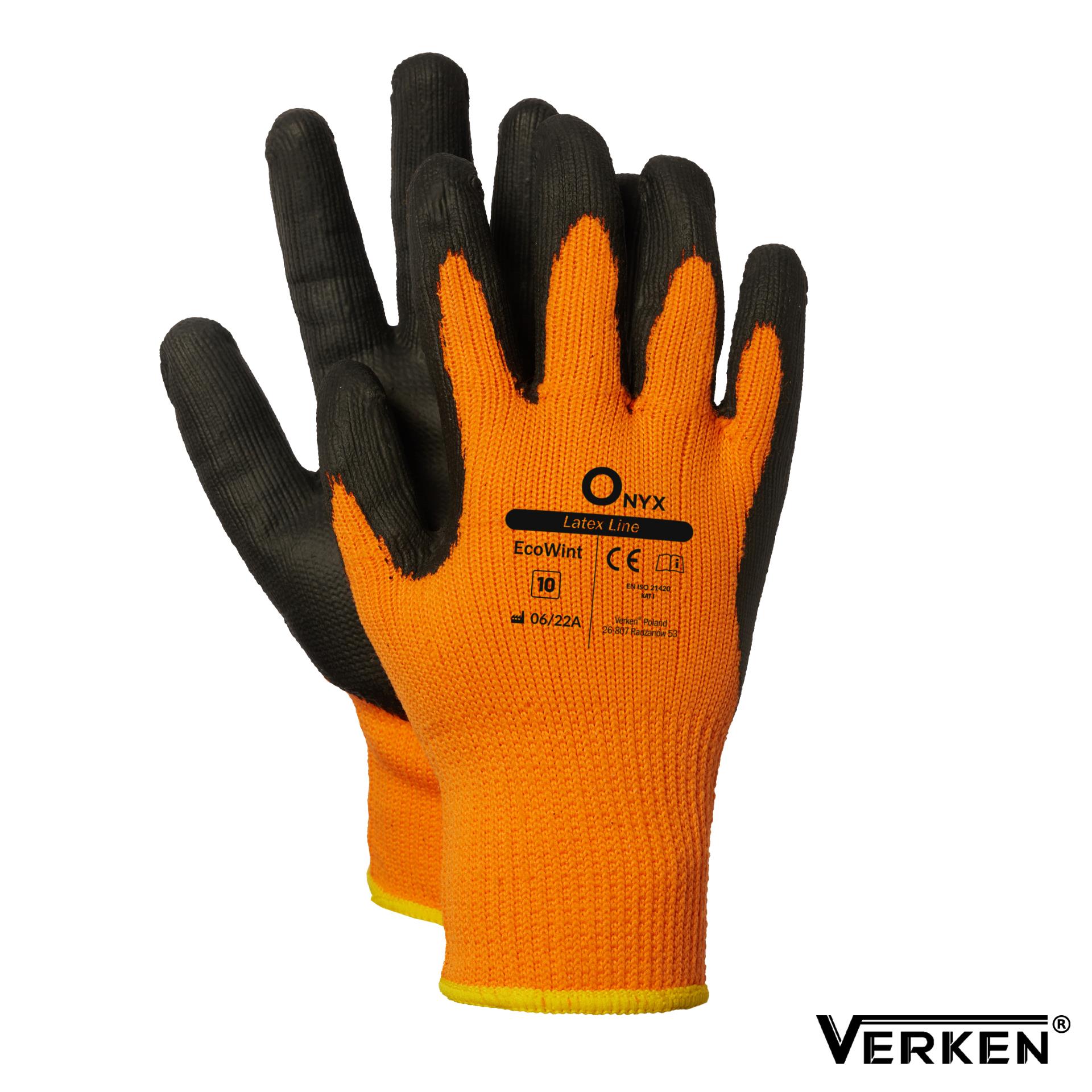 Rękawice Robocze Zimowe Ocieplane Verken Ecowint